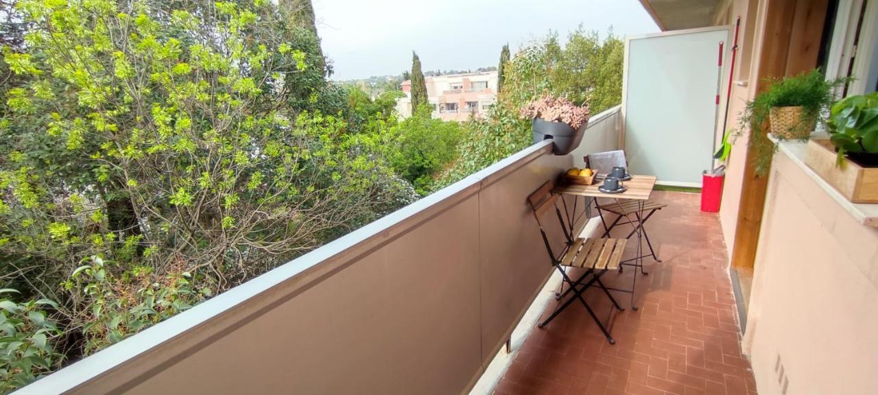 Michelet Studio Climatise Avec Balcon Et Parking Ferme 蒙彼利埃 外观 照片